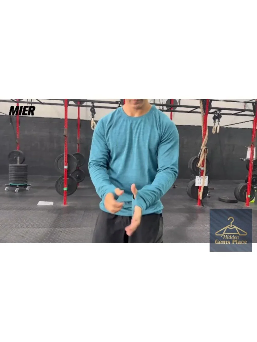Men's UPF 50+ Long Sleeve Rash Guard Sun Shirt Dry Fit Fishing Running